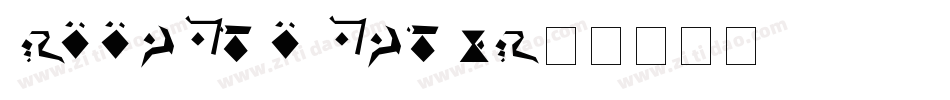 Teenage angst字体转换
